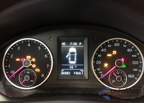 2013 Volkswagen Tiguan Se from USA, damaged, VIN WVGBV3AX2DW077930